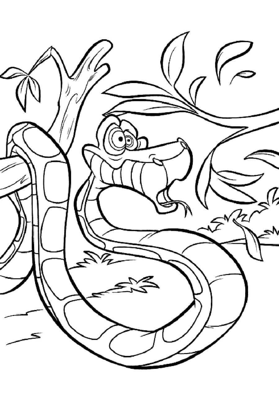 114 Jungle Coloring Pages Printable 29