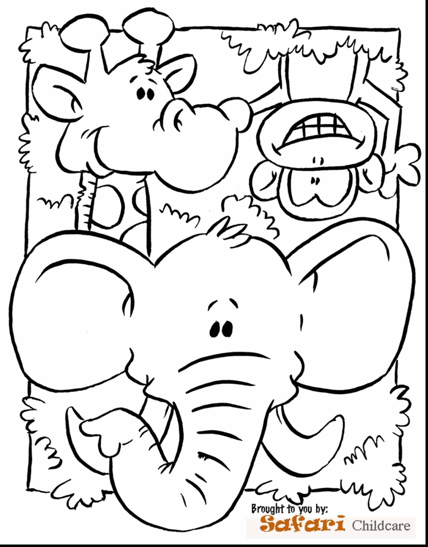 114 Jungle Coloring Pages Printable 49