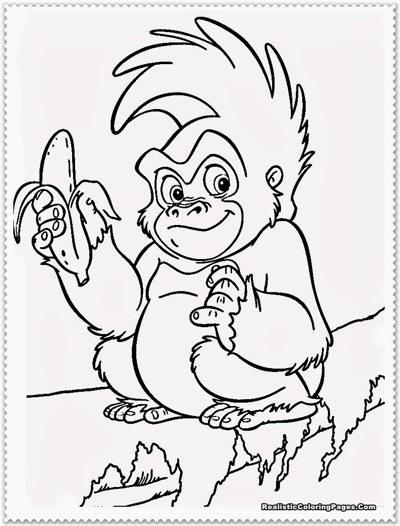 114 Jungle Coloring Pages Printable 78