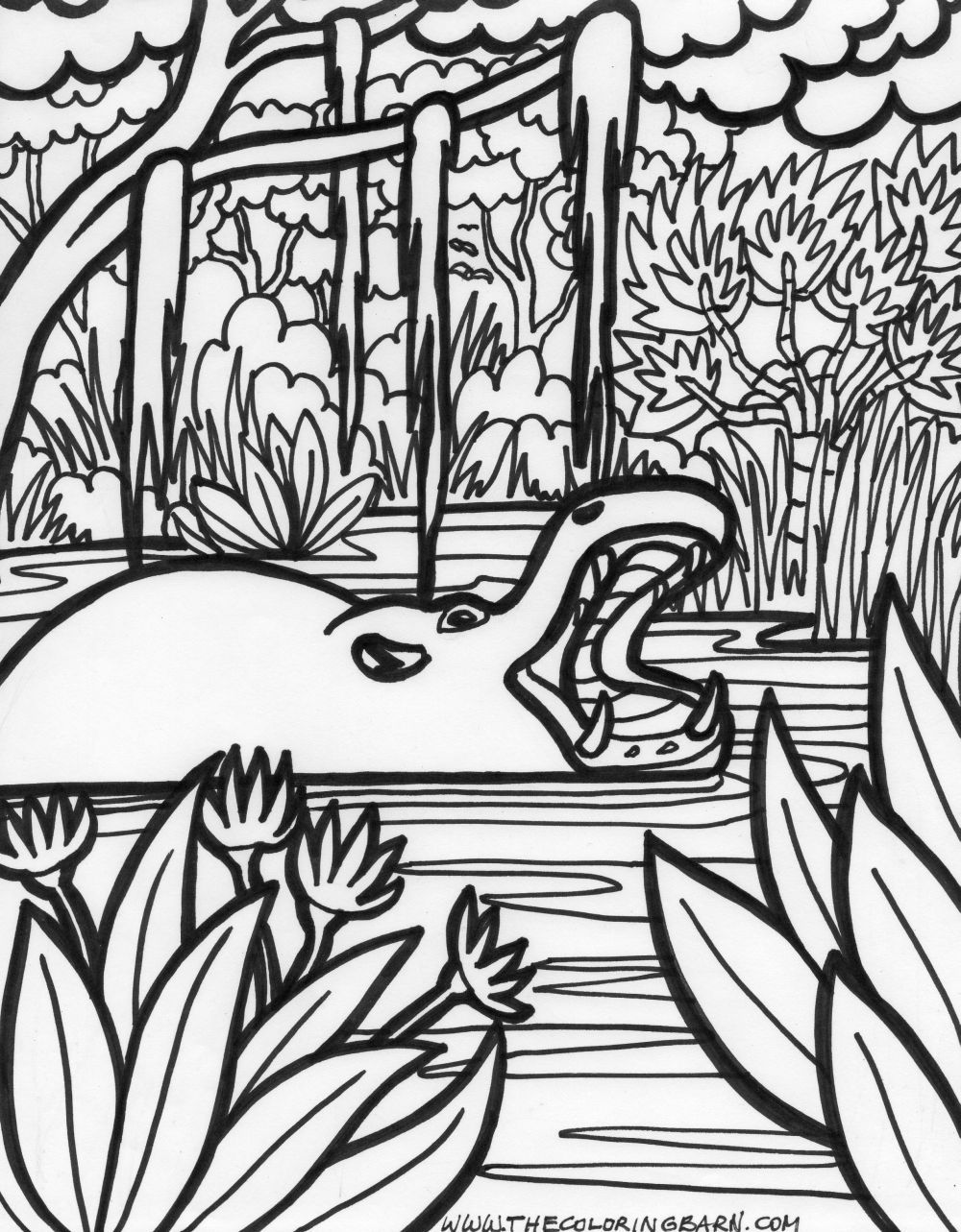 114 Jungle Coloring Pages Printable 94