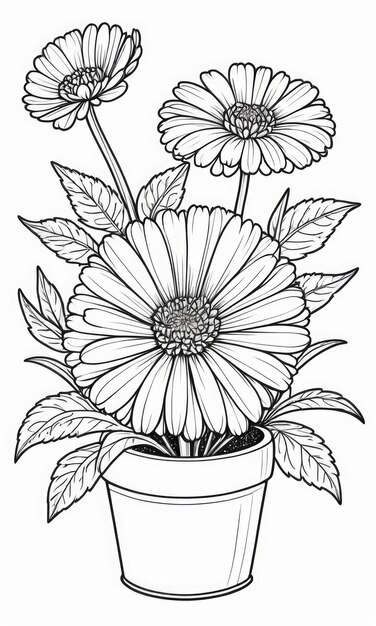 vibrant marigold coloring pages printable jpg