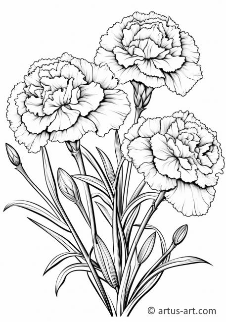 120 Vibrant Marigold Coloring Pages Printable 119