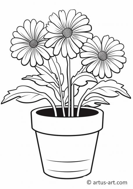 120 Vibrant Marigold Coloring Pages Printable 22