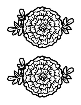 120 Vibrant Marigold Coloring Pages Printable 41