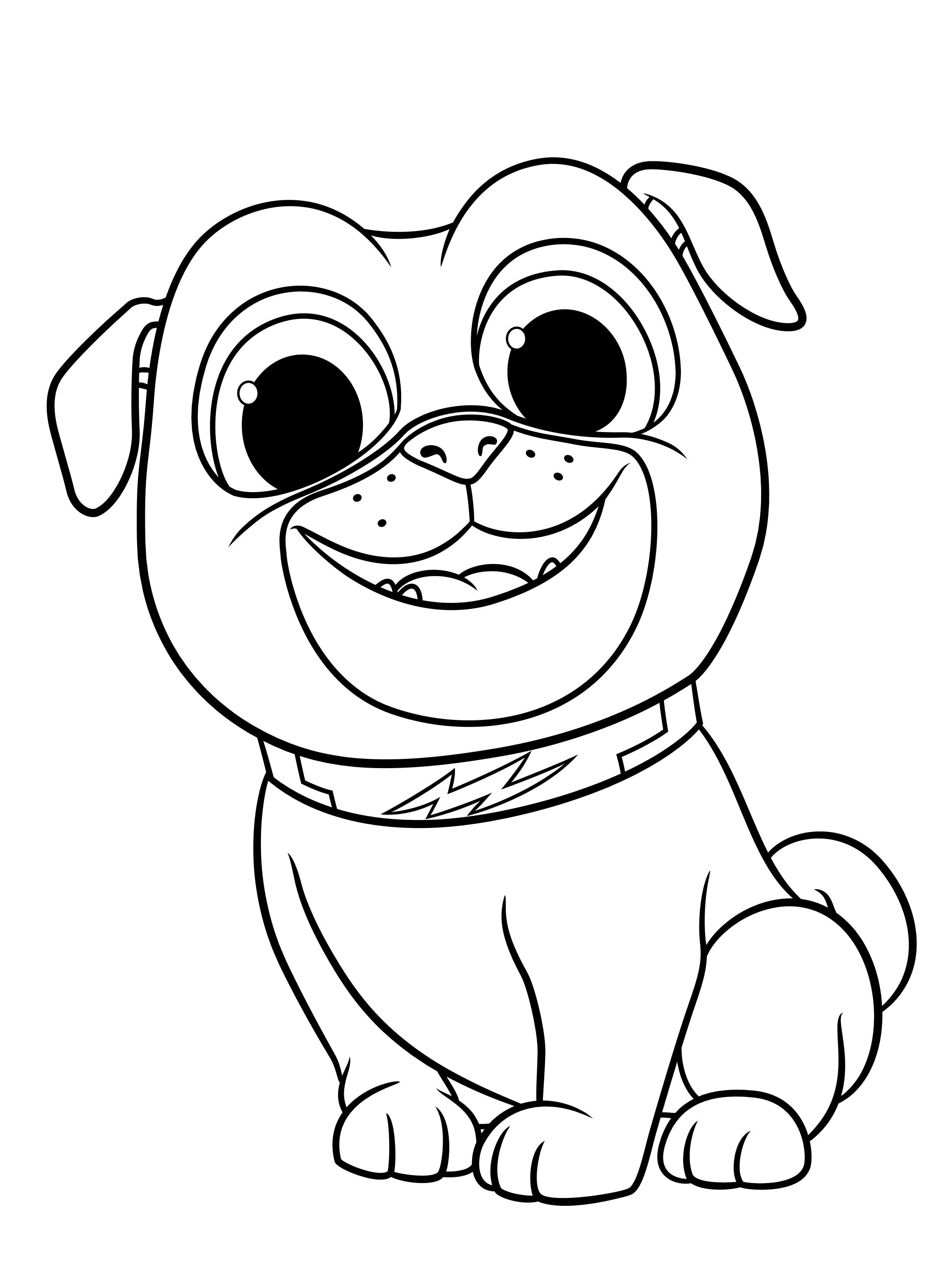 124 Puppy Coloring Pages Printable 103