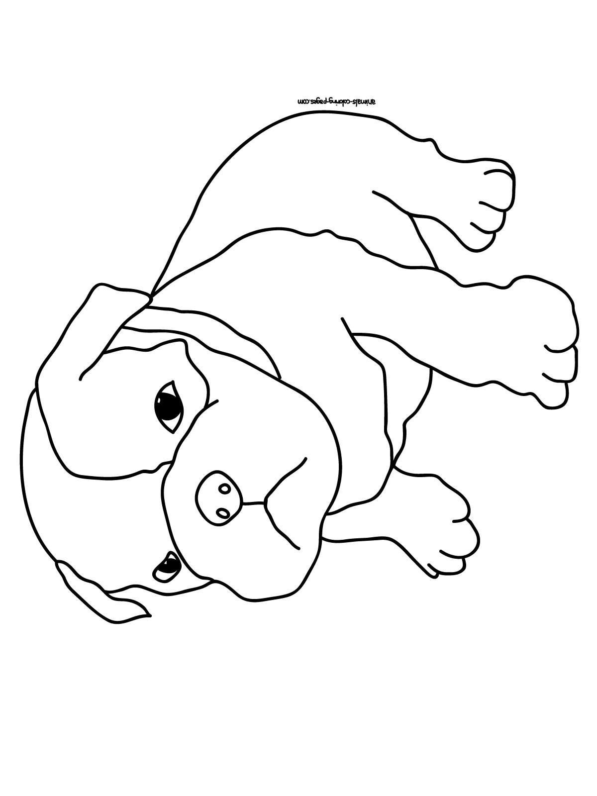 124 Puppy Coloring Pages Printable 109