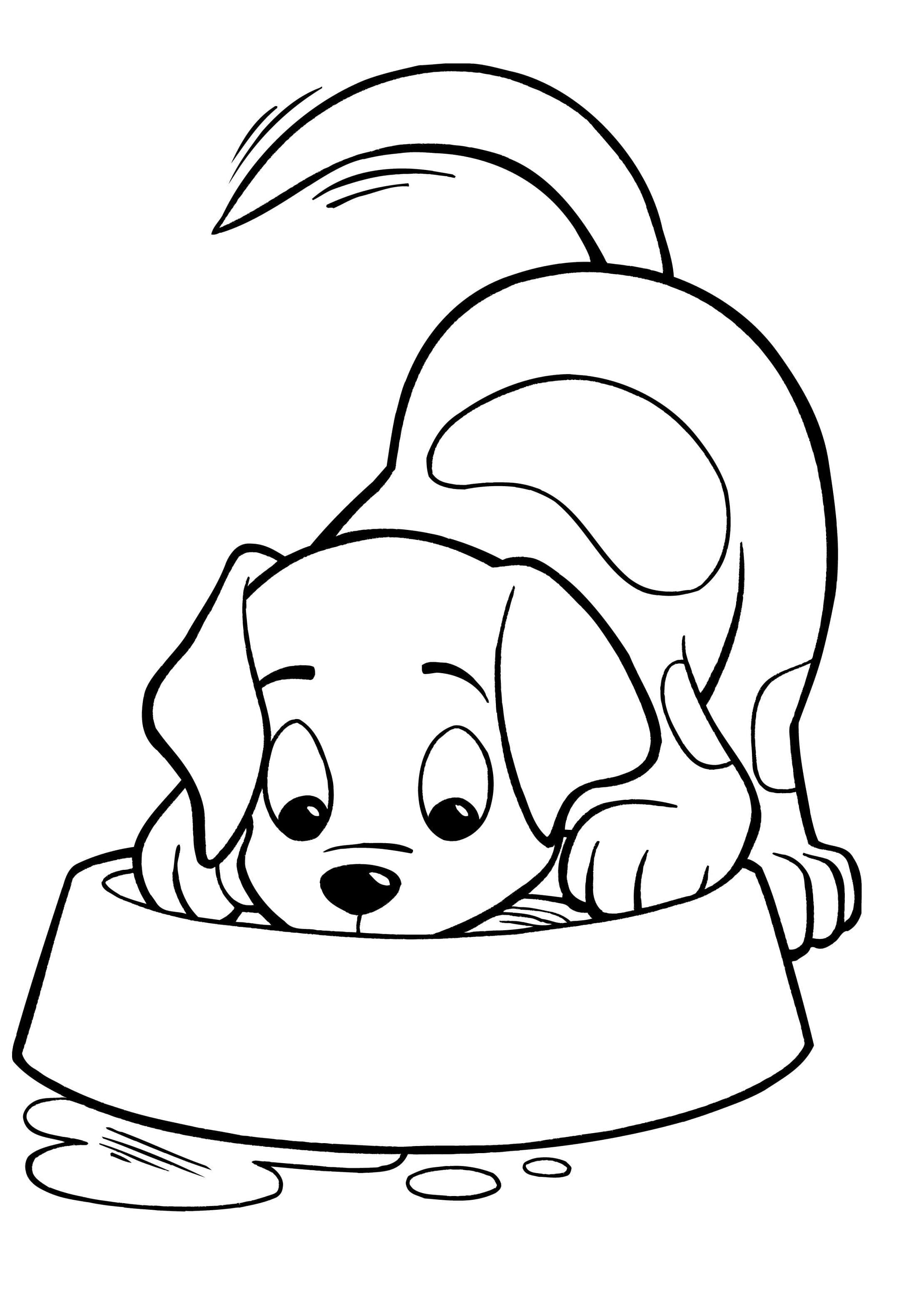 124 Puppy Coloring Pages Printable 114