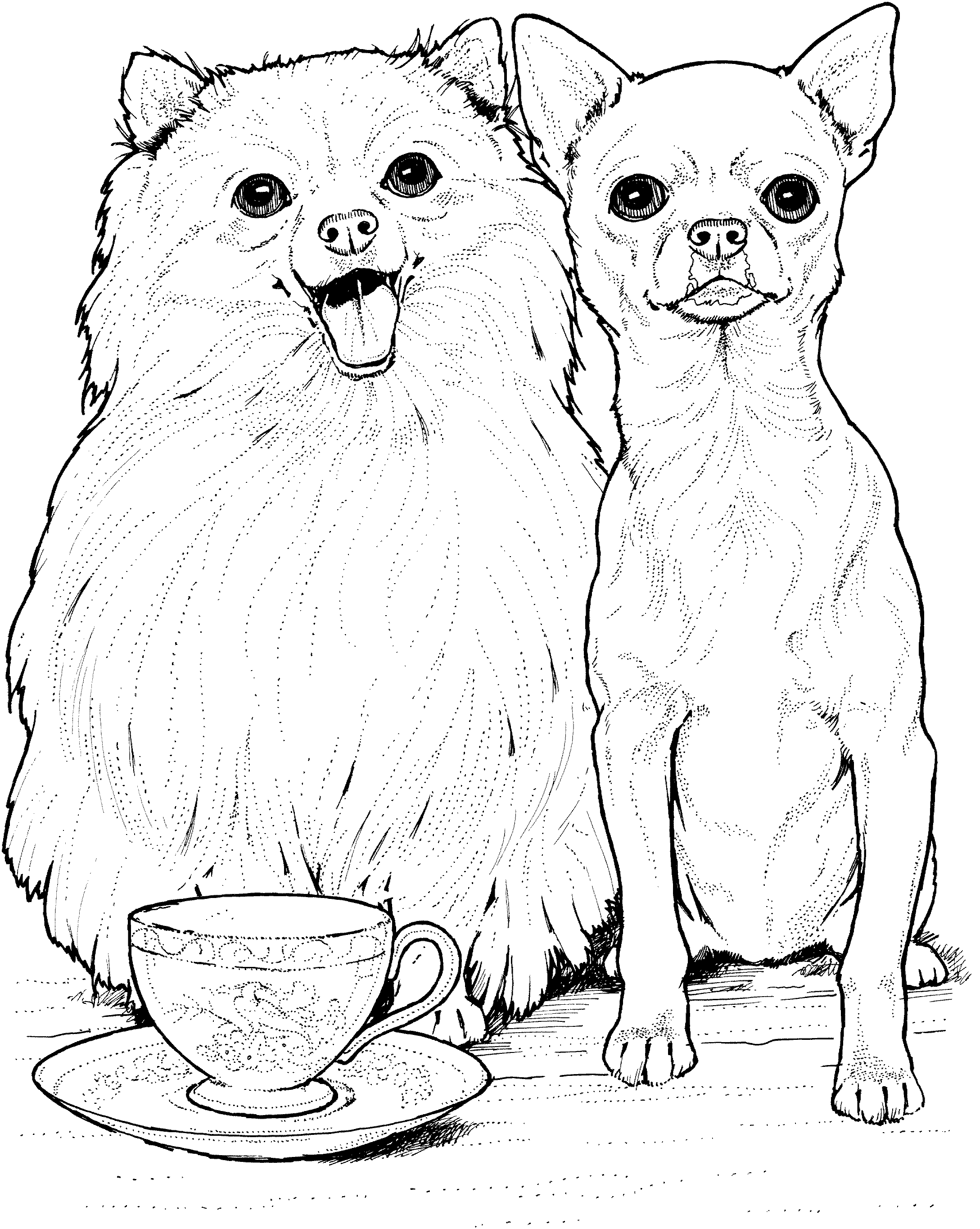 124 Puppy Coloring Pages Printable 115