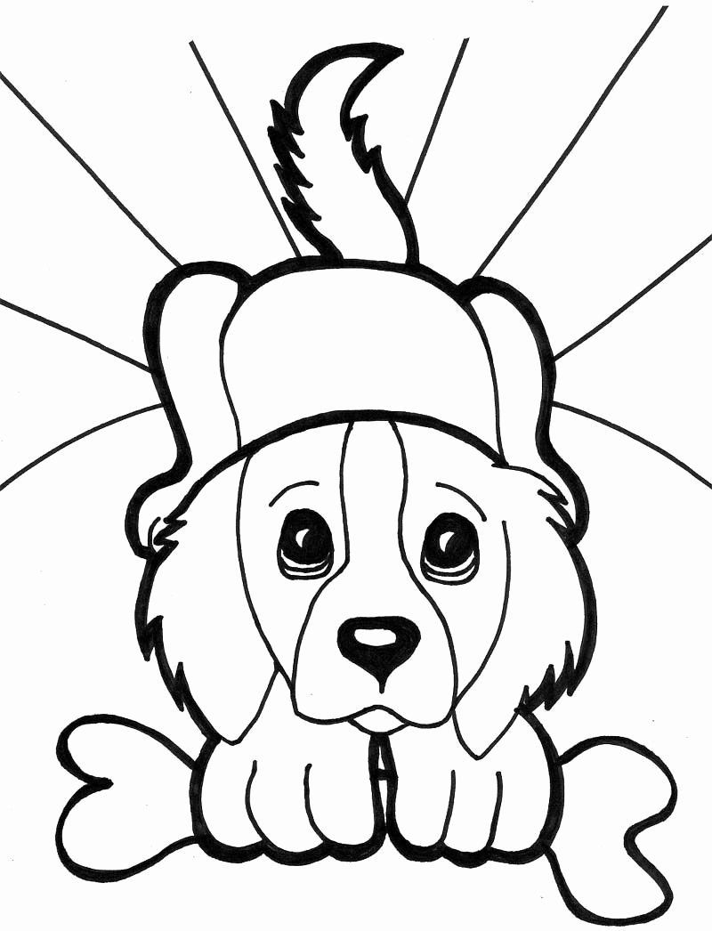 124 Puppy Coloring Pages Printable 119