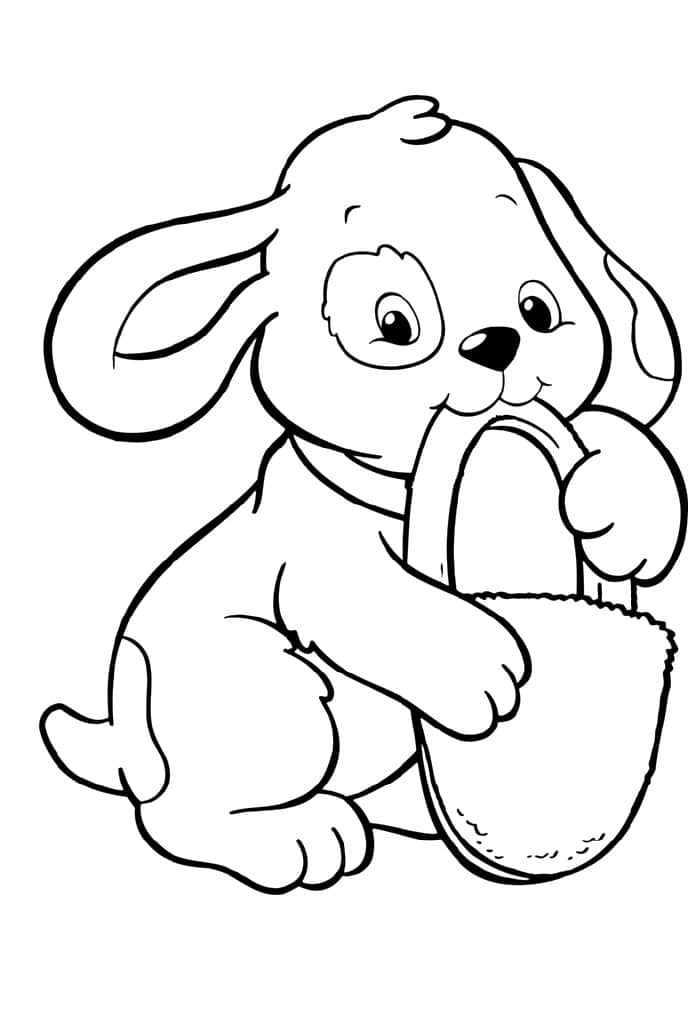 puppy coloring pages printable jpg