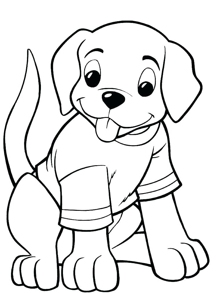 124 Puppy Coloring Pages Printable 53