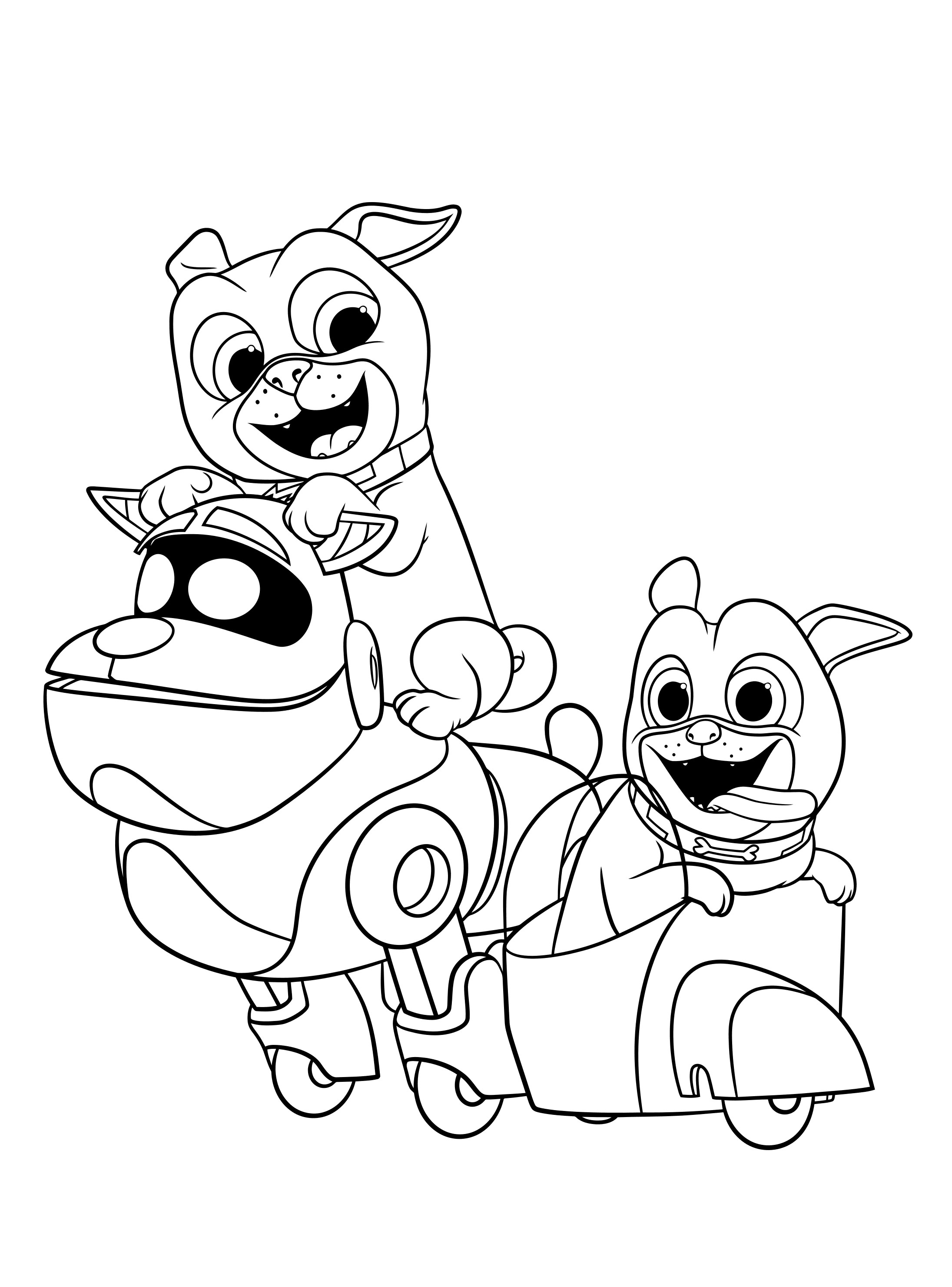 124 Puppy Coloring Pages Printable 56