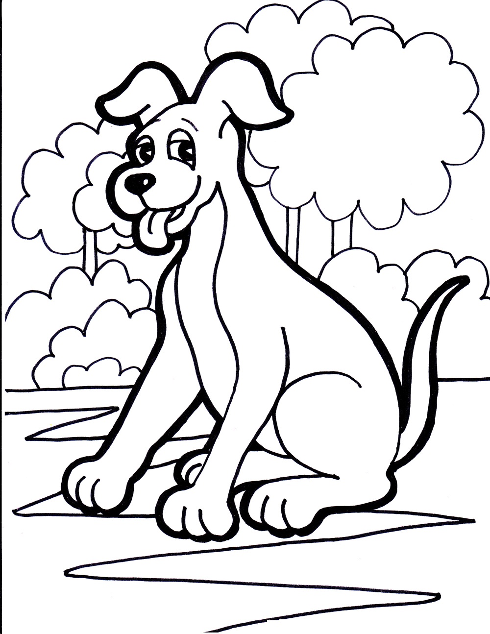 124 Puppy Coloring Pages Printable 62