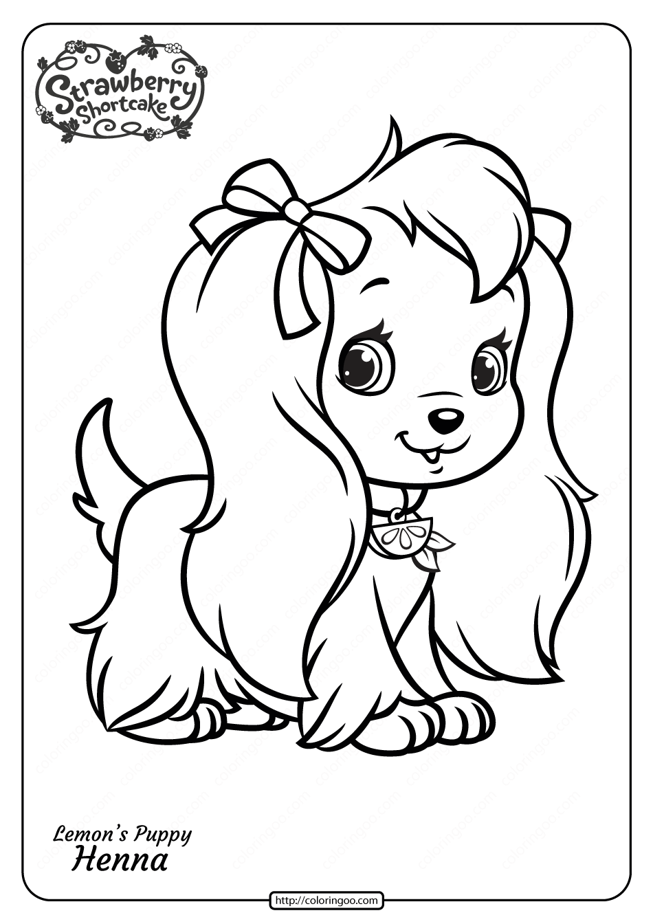 124 Puppy Coloring Pages Printable 66