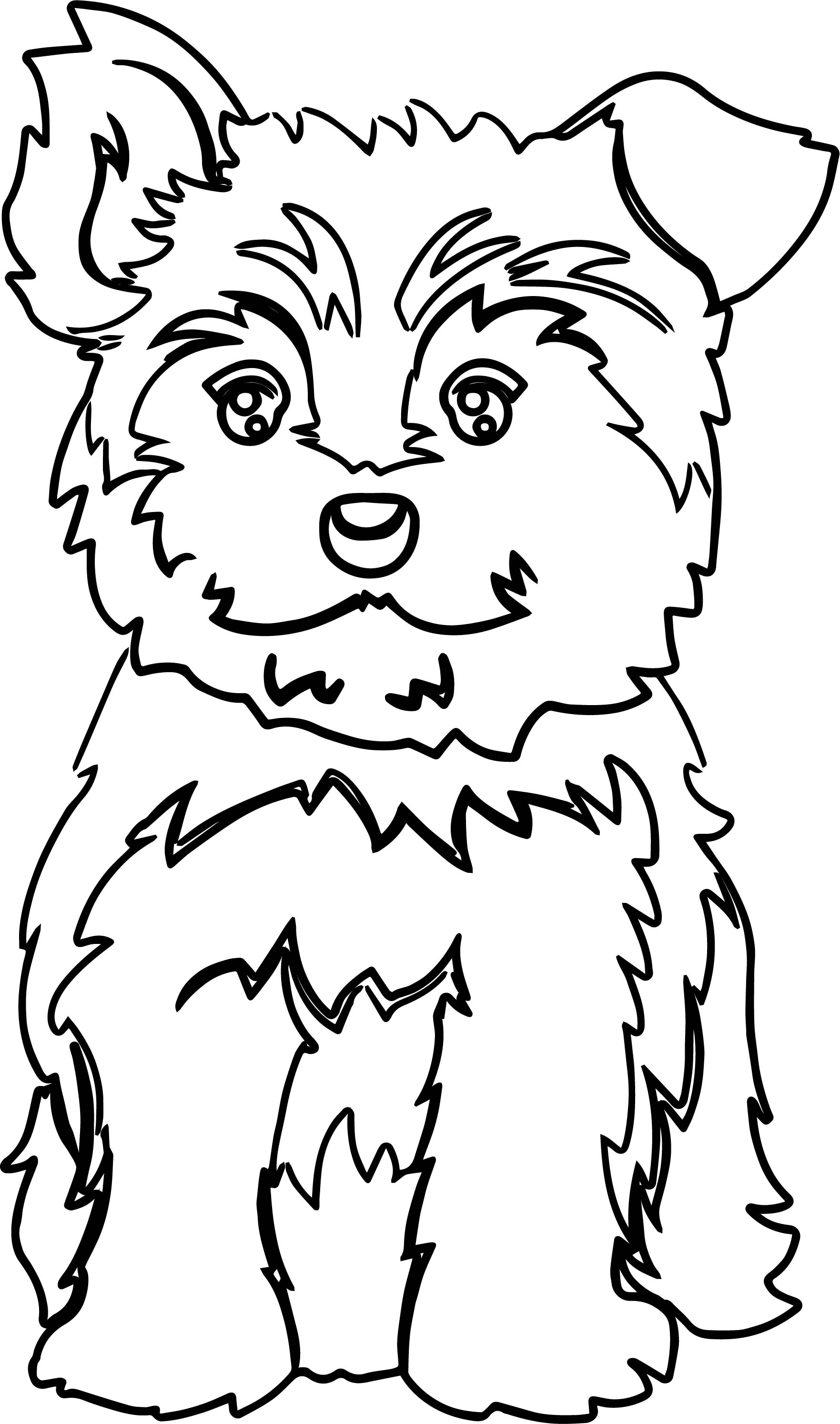 124 Puppy Coloring Pages Printable 9