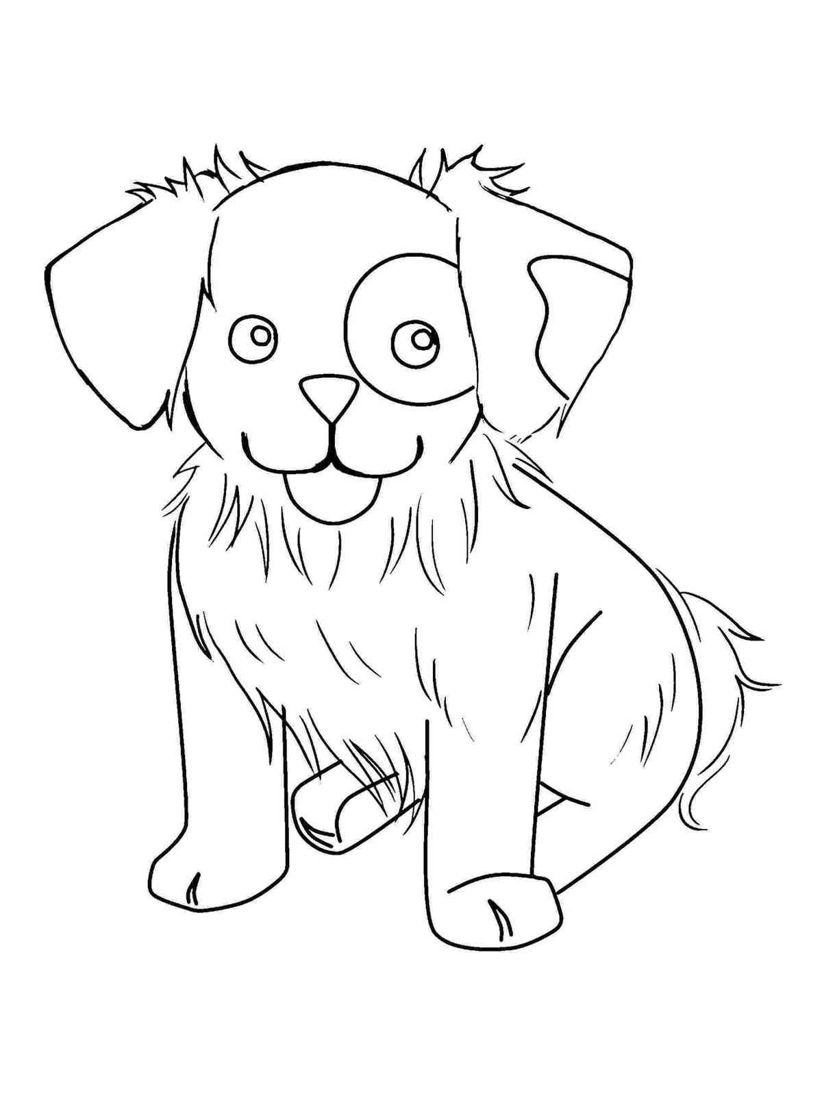 124 Puppy Coloring Pages Printable 98