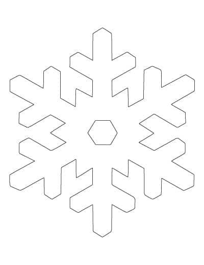 125 Beautiful Paper Snowflake Templates Printable 115