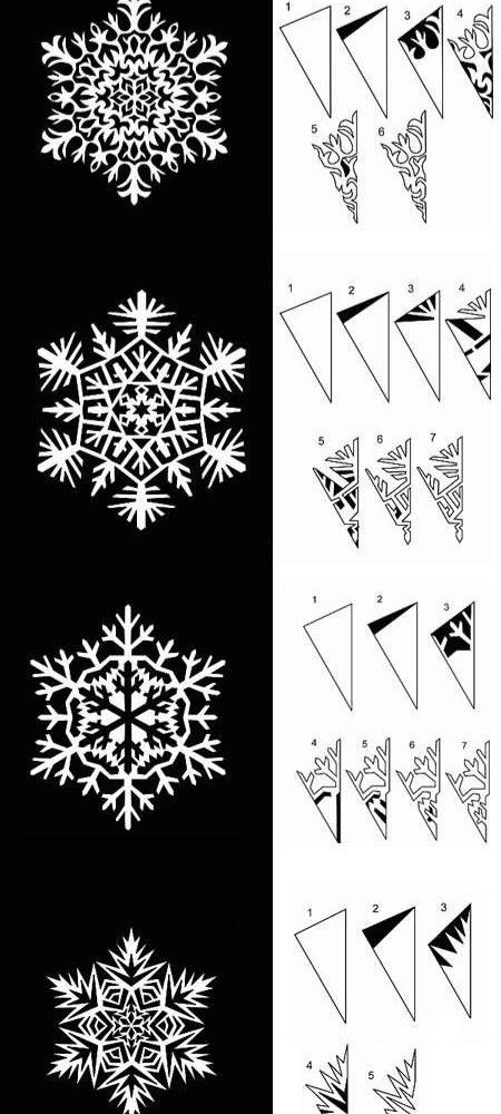 125 Beautiful Paper Snowflake Templates Printable 117