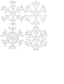 125 Beautiful Paper Snowflake Templates Printable 14