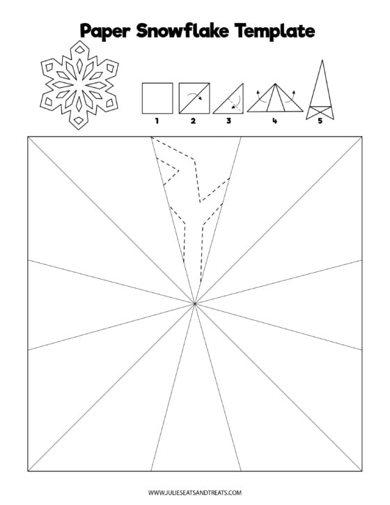 125 Beautiful Paper Snowflake Templates Printable 20