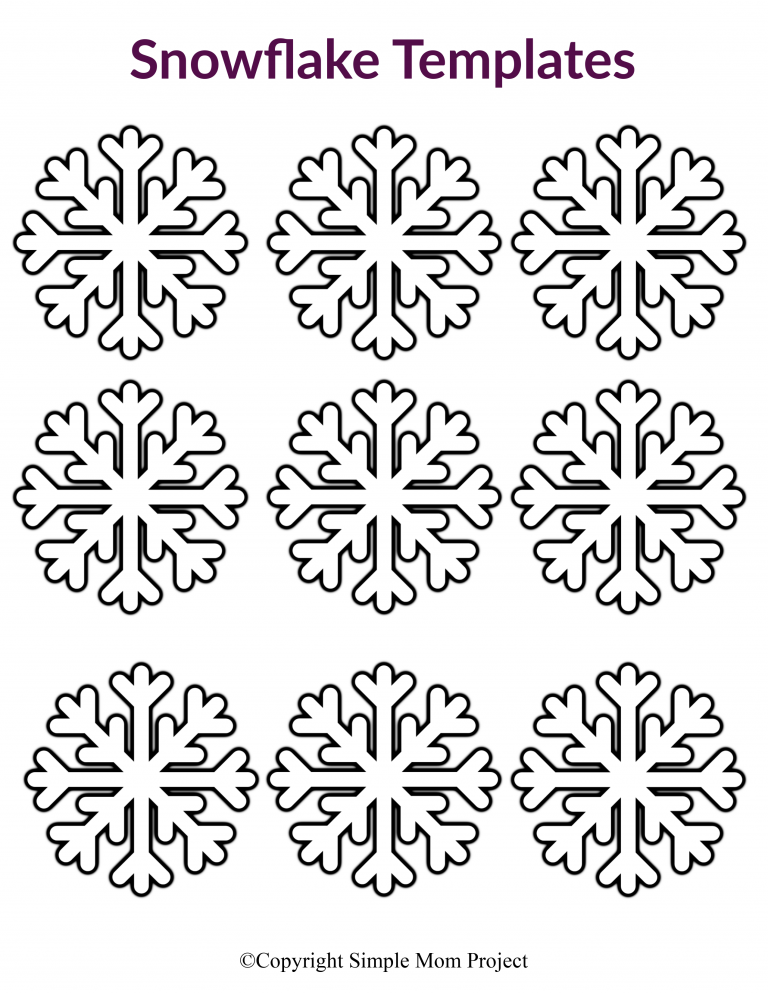 125 Beautiful Paper Snowflake Templates Printable 22