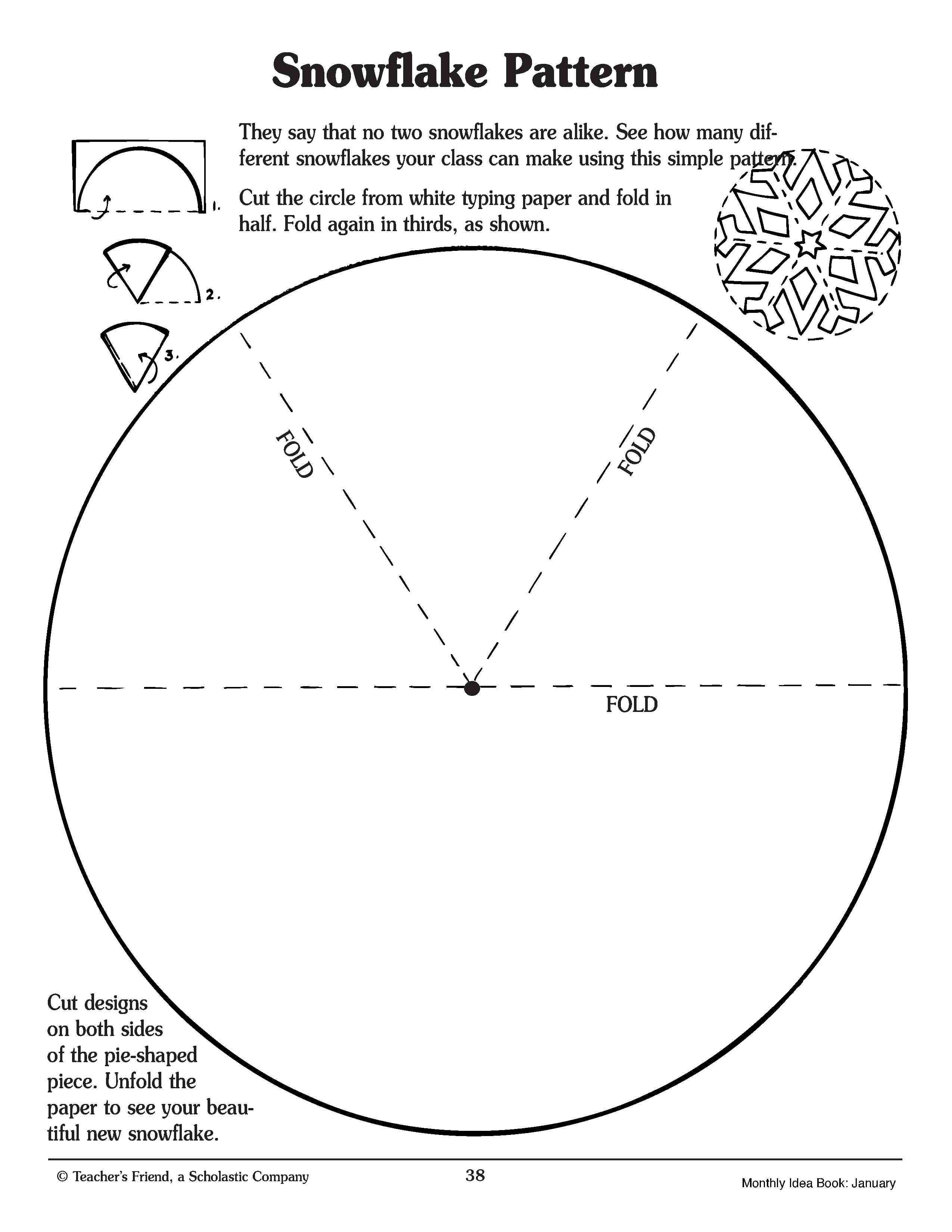 125 Beautiful Paper Snowflake Templates Printable 3