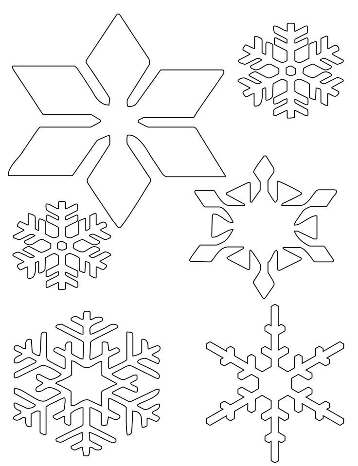 125 Beautiful Paper Snowflake Templates Printable 51