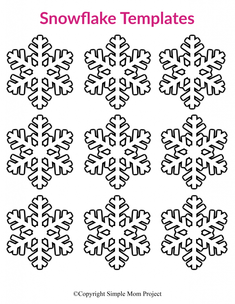 125 Beautiful Paper Snowflake Templates Printable 54