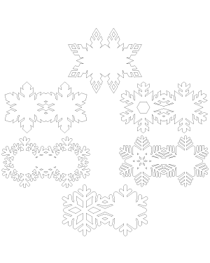 beautiful paper snowflake templates printable jpg