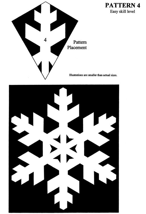 125 Beautiful Paper Snowflake Templates Printable 71