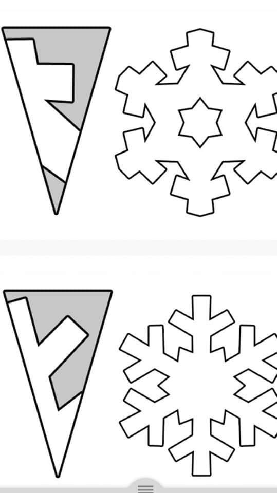 beautiful paper snowflake templates printable jpg