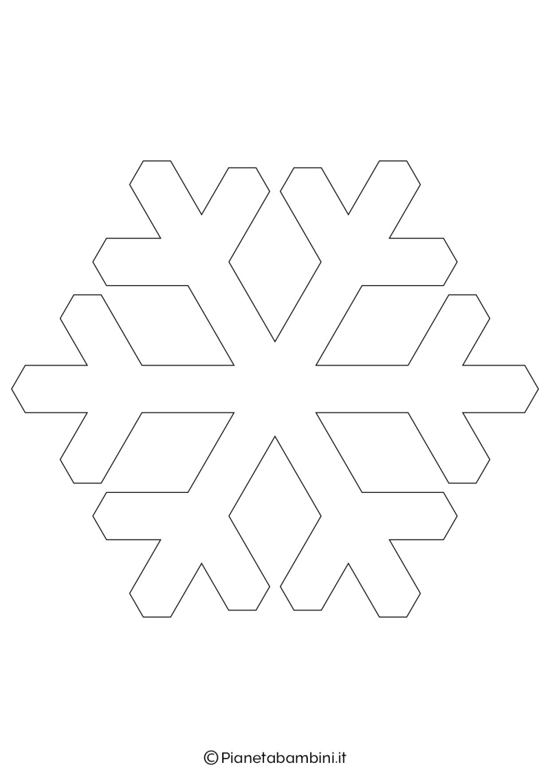 125 Beautiful Paper Snowflake Templates Printable 8