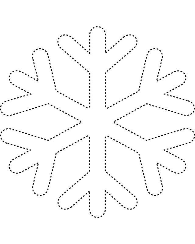 125 Beautiful Paper Snowflake Templates Printable 81