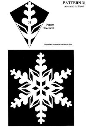 125 Beautiful Paper Snowflake Templates Printable 82