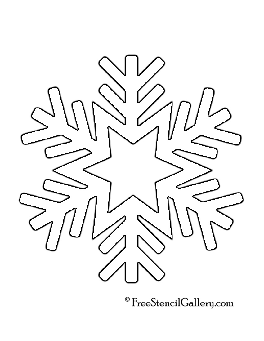 125 Beautiful Paper Snowflake Templates Printable 95