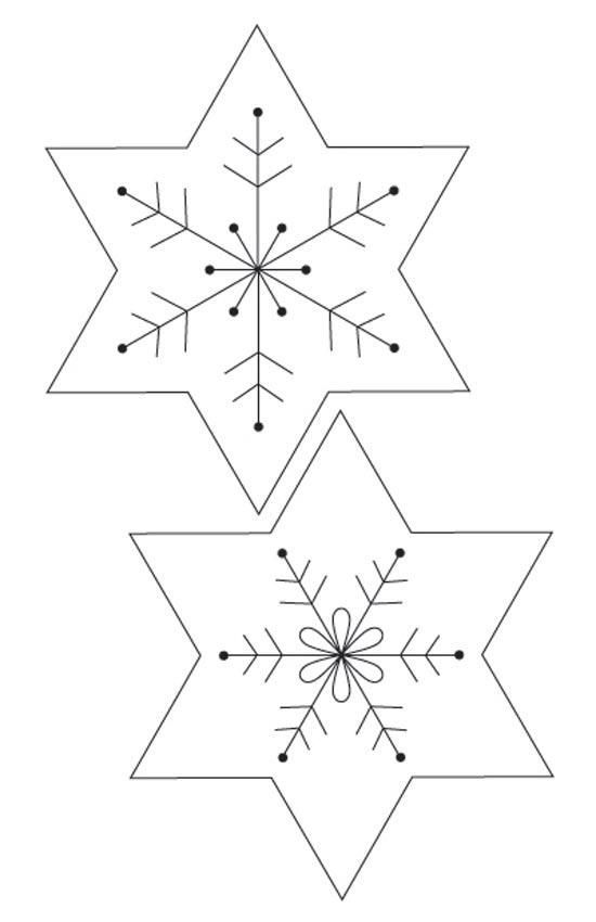 125 Beautiful Paper Snowflake Templates Printable 99