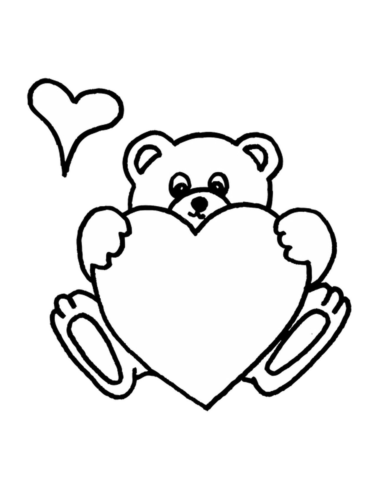 126 Free Heart Coloring Pages for Kids Printable 106