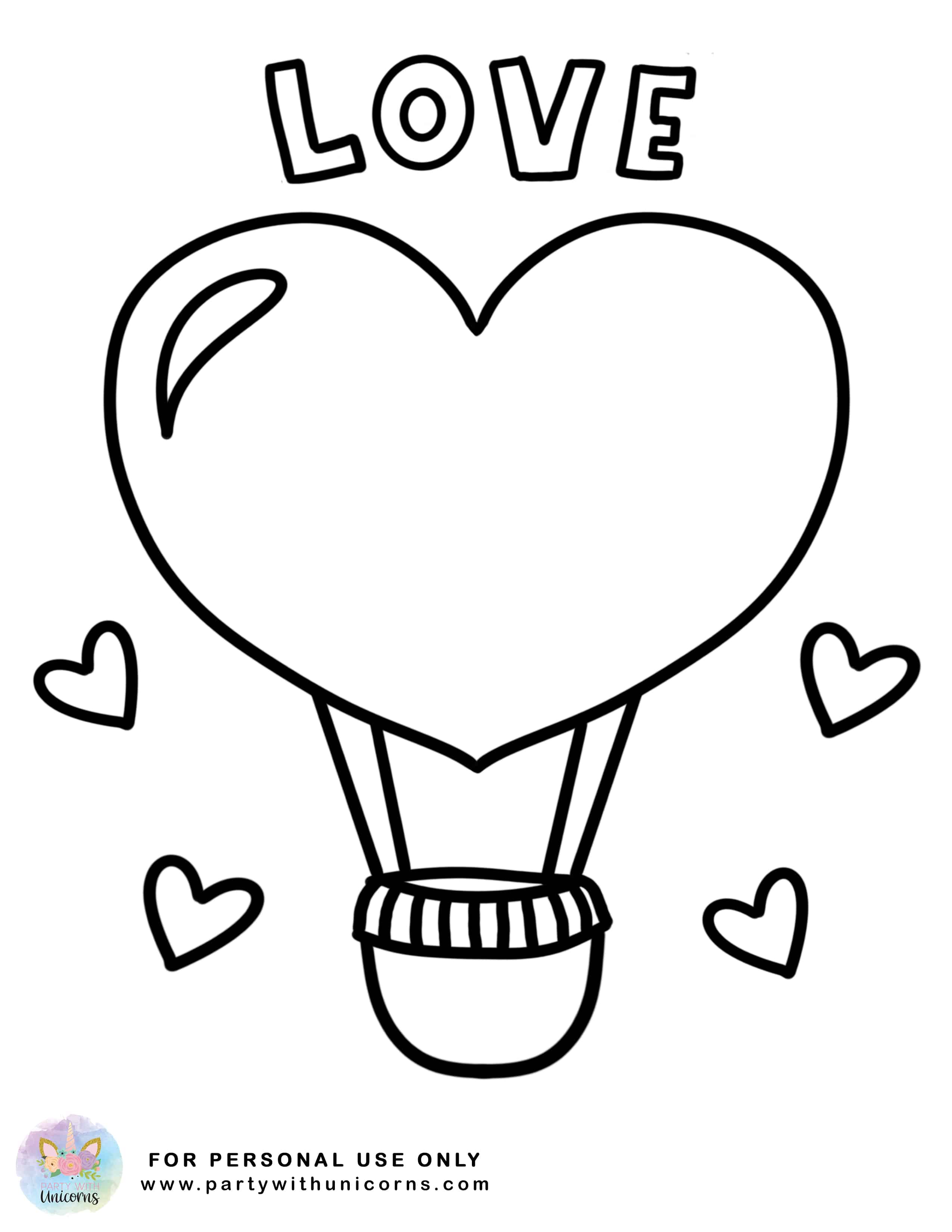 126 Free Heart Coloring Pages for Kids Printable 108