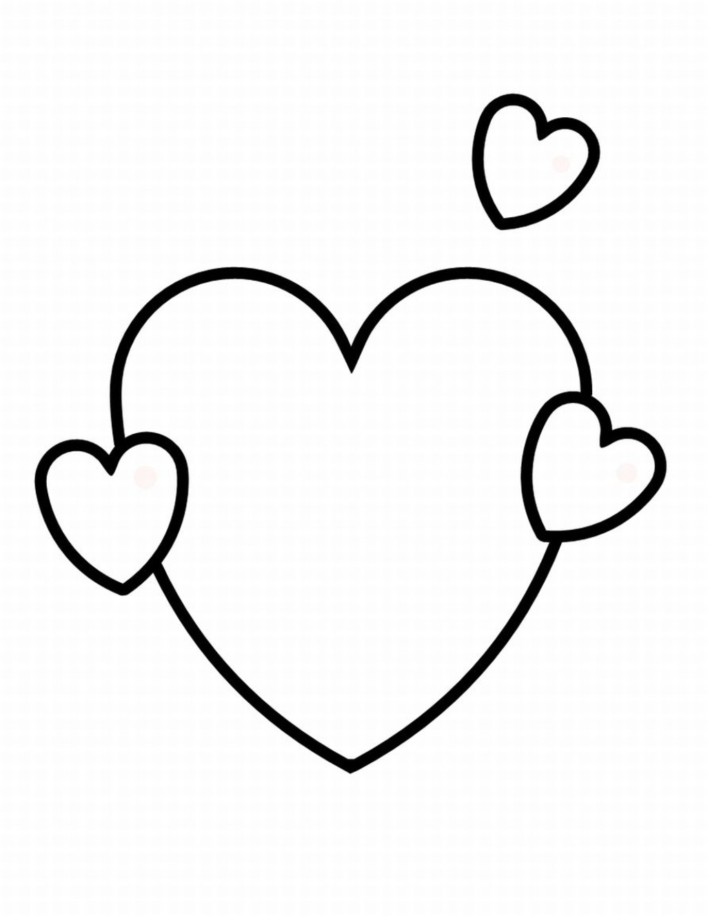 126 Free Heart Coloring Pages for Kids Printable 13