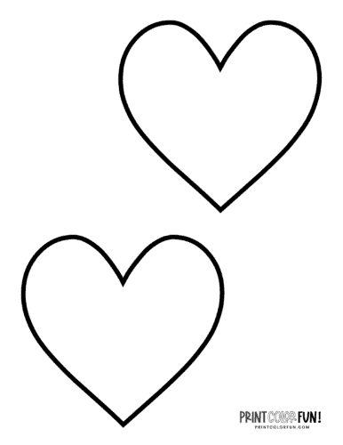 126 Free Heart Coloring Pages for Kids Printable 25