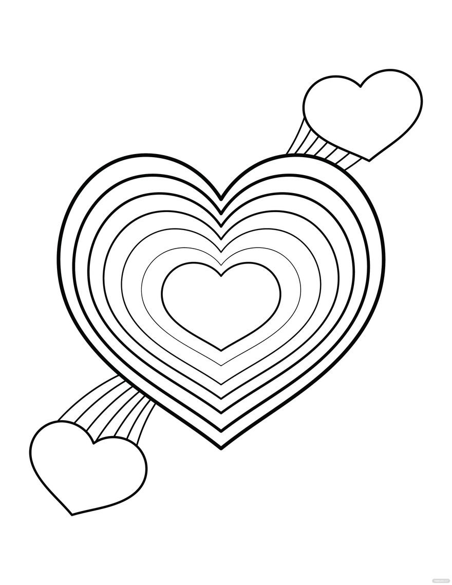 free heart coloring pages for kids printable jpg