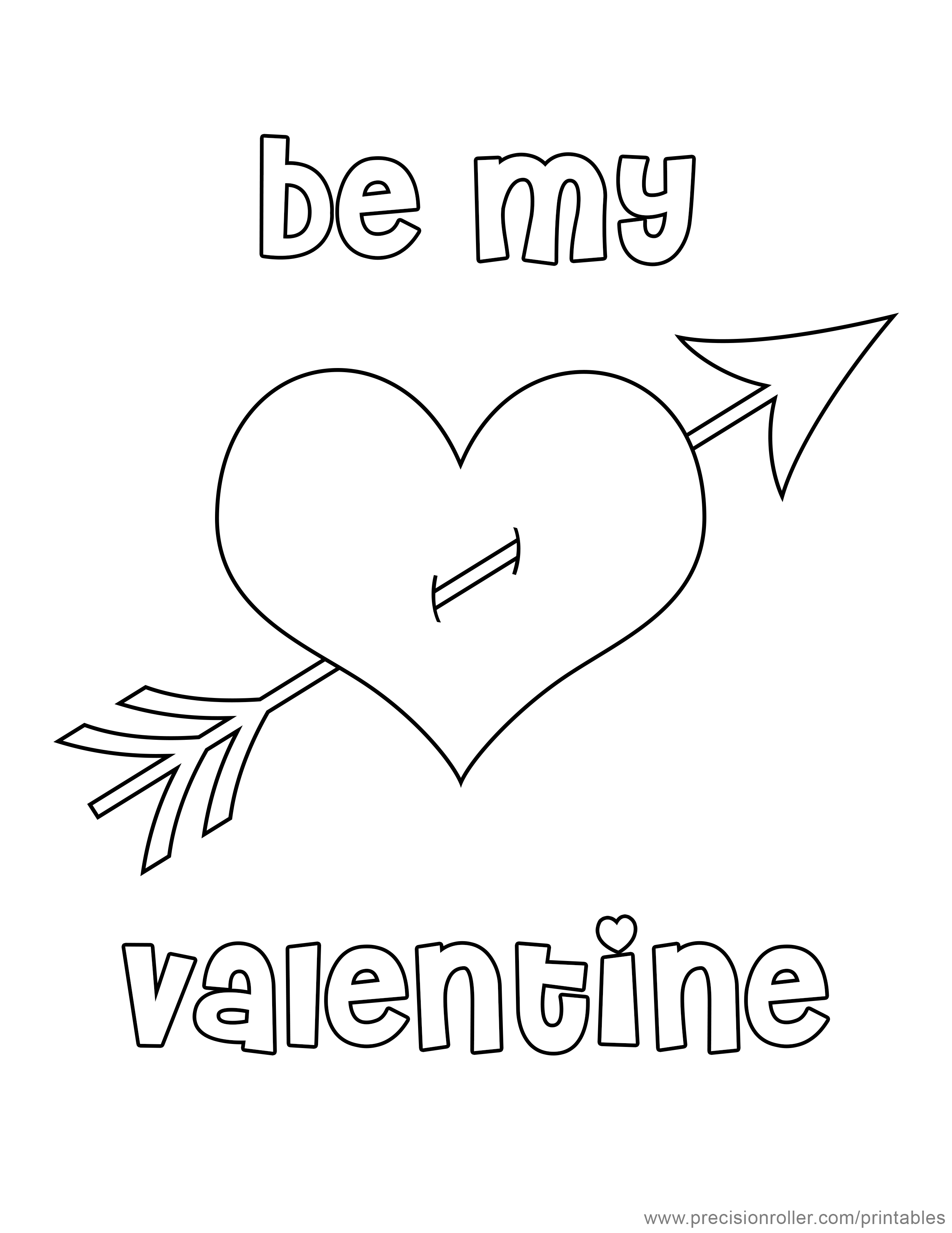 126 Free Heart Coloring Pages for Kids Printable 40