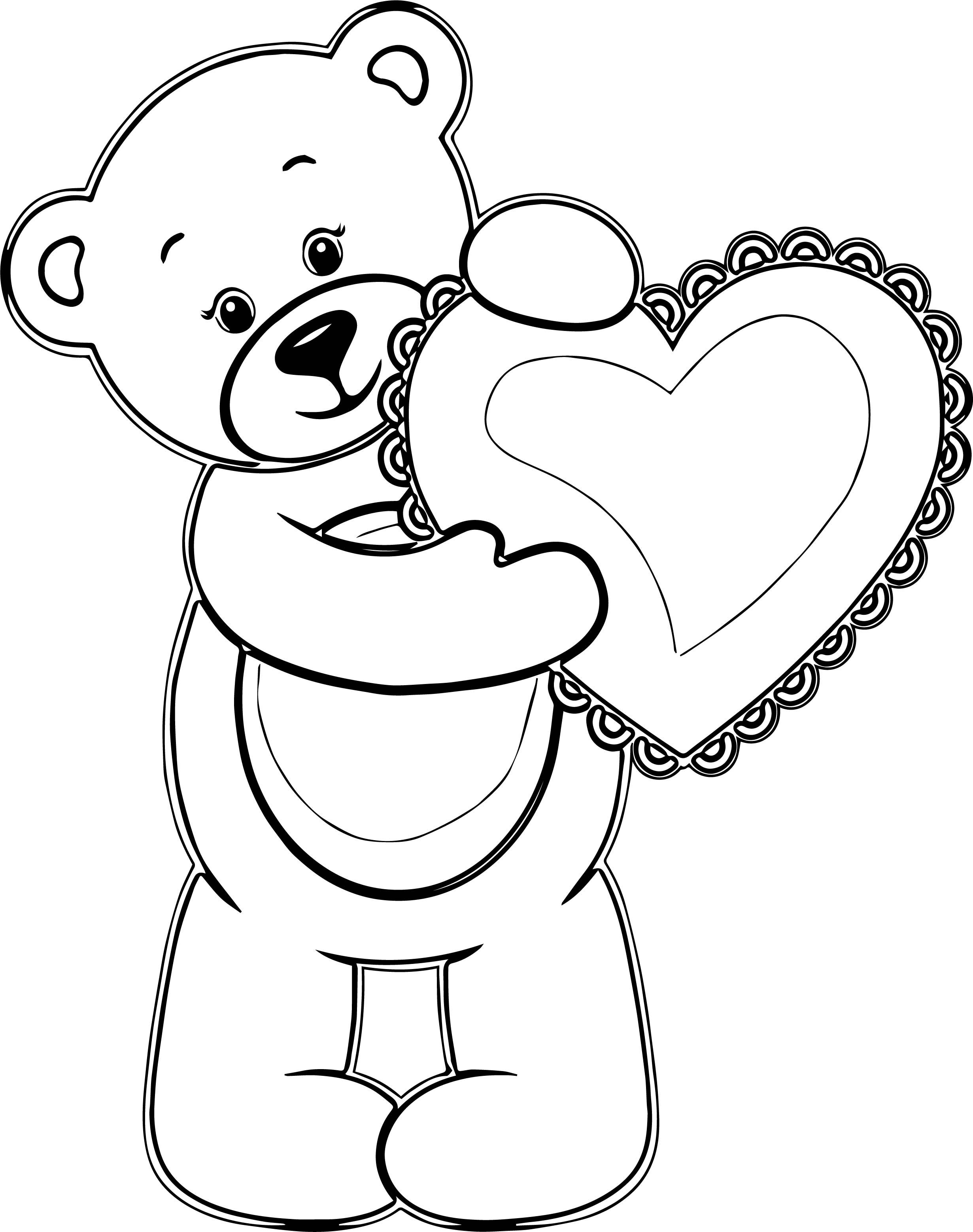 126 Free Heart Coloring Pages for Kids Printable 53