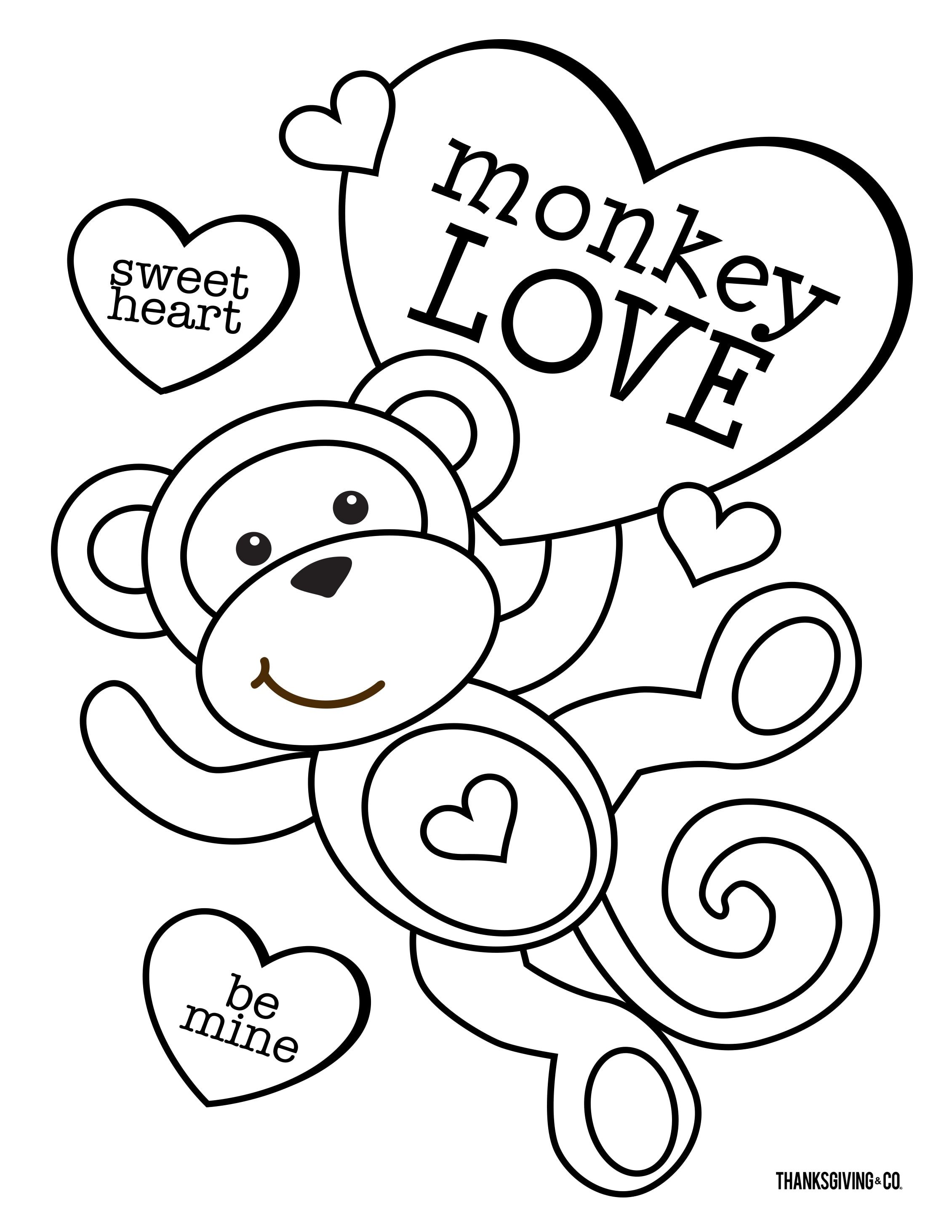 126 Free Heart Coloring Pages for Kids Printable 61