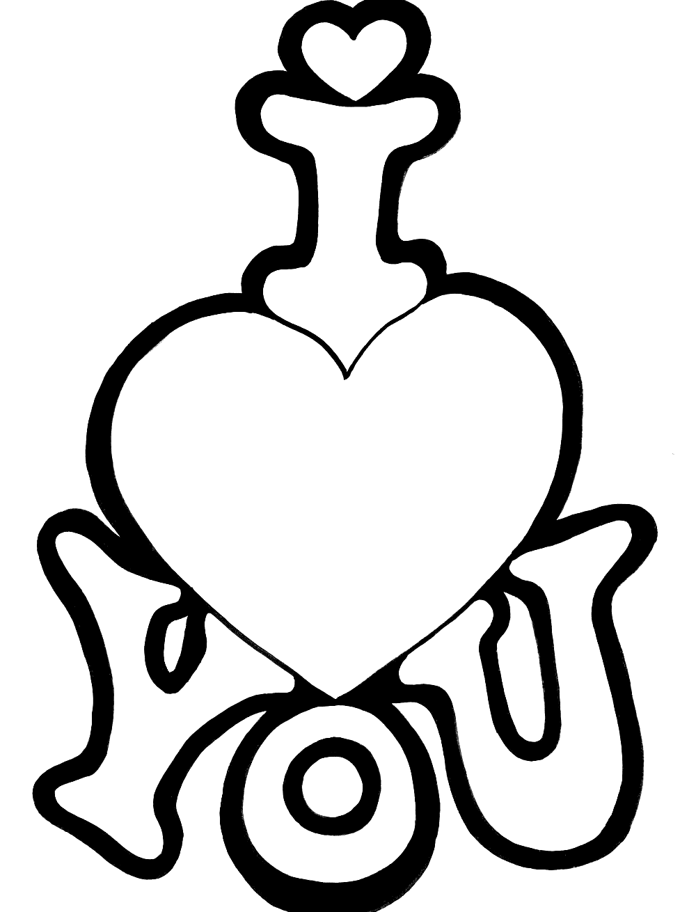 126 Free Heart Coloring Pages for Kids Printable 72