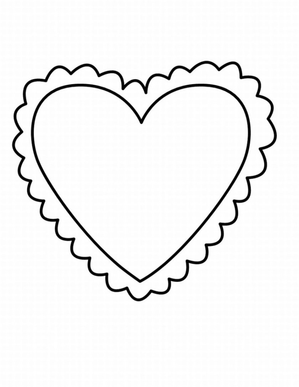 126 Free Heart Coloring Pages for Kids Printable 82