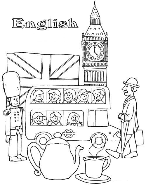 127 England Coloring Pages Printable 113