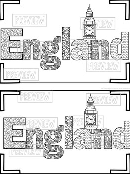 127 England Coloring Pages Printable 115