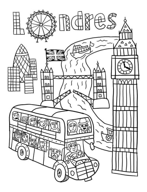 127 England Coloring Pages Printable 3