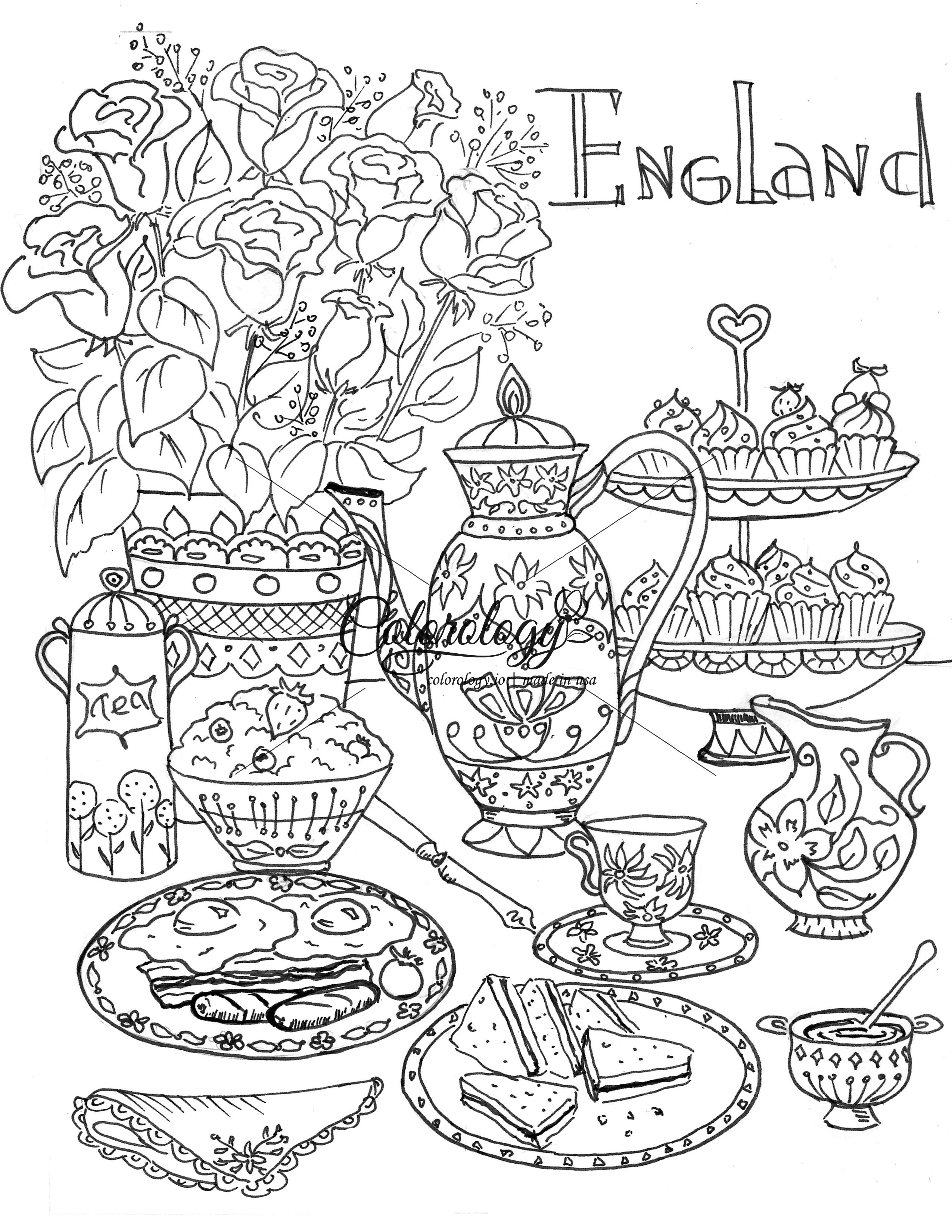 127 England Coloring Pages Printable 55